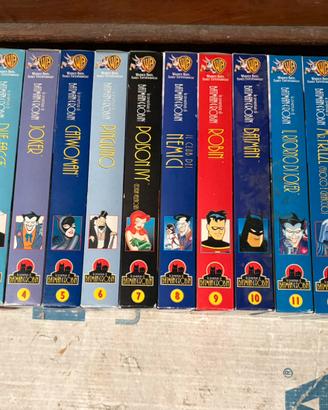Vhs Batman animated series e film Tim Burton