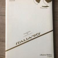 Collezione filatelica in argento Italia90