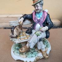Statuetta porcellana Capodimonte