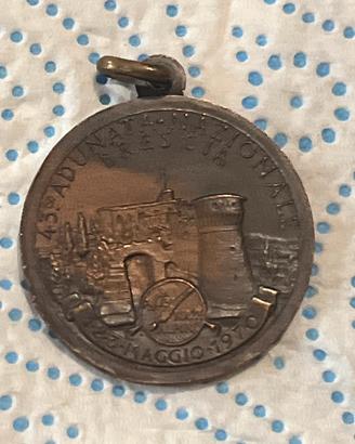 Medaglia commemorativa adunata 70 brescia