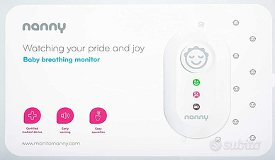 NANNY Salva Vita Baby Monitor per Respiro Bambini