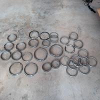Stock cornici faro auto epoca Carello siem e varie