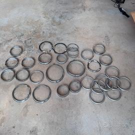 Stock cornici faro auto epoca Carello siem e varie