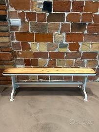 Panca in metallo vintage