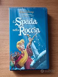 VHS WALT DISNEY LA SPADA NELLA ROCCIA 