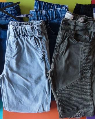 Pantaloni lunghi e jeans bambino 8-9 anni 134 cm A