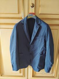 Giacca Blu Adriano Sassi Cotone