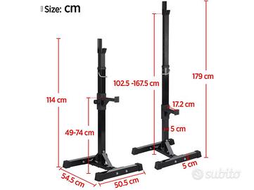 Rack supporto bilanciere