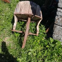 Carriola in legno