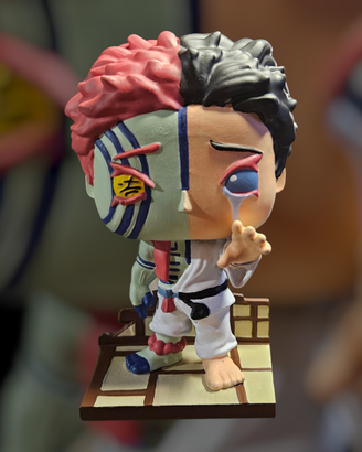 Akaza meta umano custom funko pop demon slayer