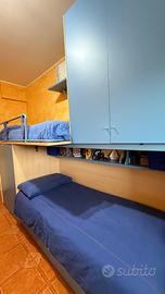 Camera con letto a castello