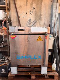 Macchina Vasca lavapezzi ricambi simplex 80 120 L