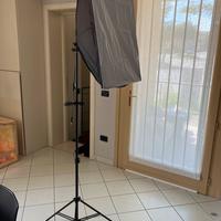 Kit luce softbox raleno