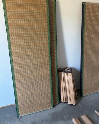 Letto Giapponese 210x200 Massello Tatami Originali