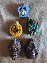 Lotto 5 Mighty Max Doom Zones 1992/1994 Mattel