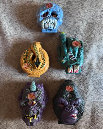 Lotto 5 Mighty Max Doom Zones 1992/1994 Mattel