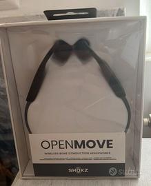 Shokz OpenMove NUOVI Auricolari a Conduzione Ossea