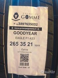 2 gomme 265 35 21 goodyear a4348