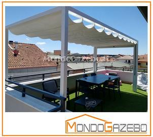 PERGOLA PLAYA 4x4 mt Arredo giardino Made in Italy