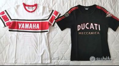 T-shirt donna Yamaha e Ducati 