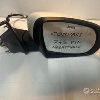 Specchietto retrovisore destro jeep compass 12 pin