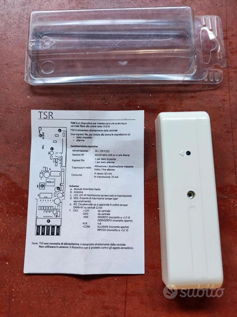 Trasmettitore EG&G TWA-C-4 1470-2099 Hz Uscita 4-20mA - Usato Funzionante
