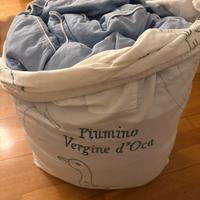 Piumone in piuma d’oca singolo