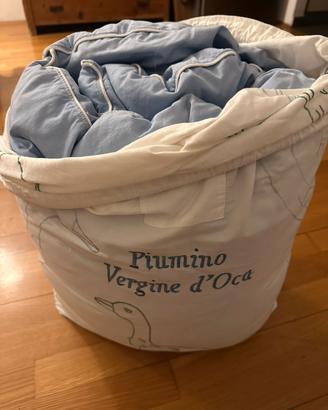 Piumone in piuma d’oca singolo