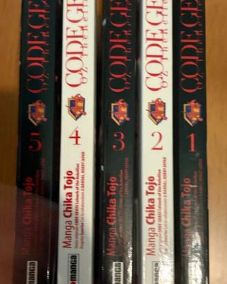 CODE GEASS Oz The Reflection Manga serie completa