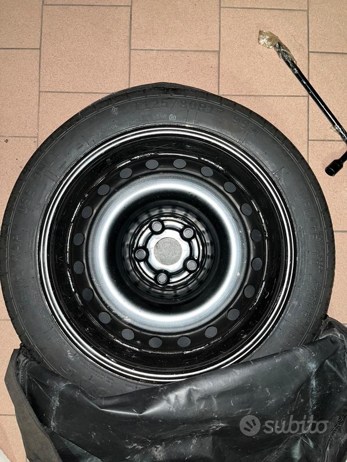 QUARKZMAN Fermo Ricambio Per Ruota Di Scorta Per Jeep Wrangler JK 2007-2018 - Gomma Nera, No. 55395993AB