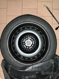 Kit ruotino di scorta COMPLETO 125/80 R17