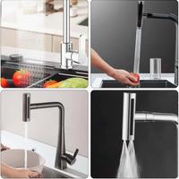 Rubinetto da cucina a cascata 4 in 1