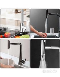 Rubinetto da cucina a cascata 4 in 1