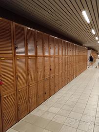 armadietti palestra, piscina