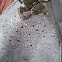 Set 2 pezzi bambina Fagottino felpa/abito,leggings