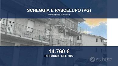 Immobile in asta di 78 m² a Scheggia e Pascelupo