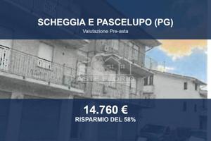 Immobile in asta di 78 m² a Scheggia e Pascelupo