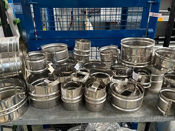 Componenti per camini/canna fumaria acciaio inox