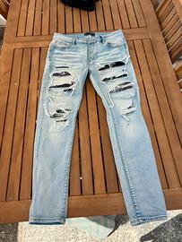 Amiri Jeans mx1 bandana