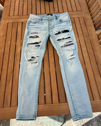 Amiri Jeans mx1 bandana