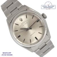 ROLEX Air King 5500 Oyster Perpetual silver 1982