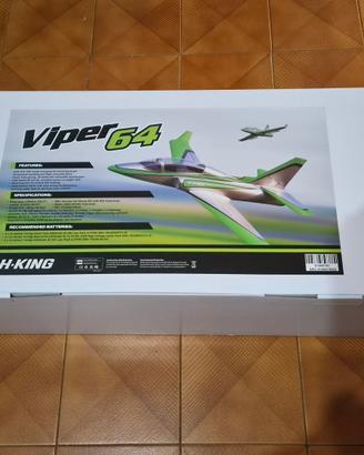 Aereomodello EDF Jet H-King Viper 64