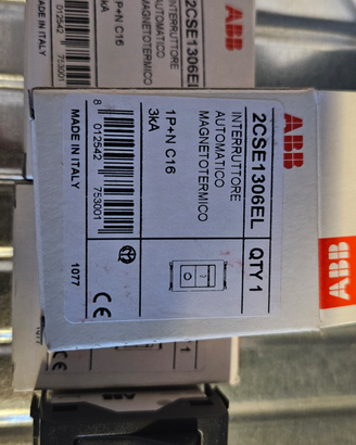 Abb Elos interruttore magnetotermico