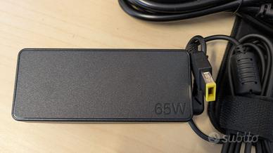ALIMENTATORE CARICABATTERIE ORIGINALE LENOVO 65W