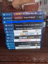 Vari giochi ps4 playstation sony