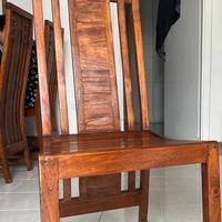 Sedia in legno di teak
