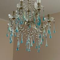 Lampadario in vetro di murano