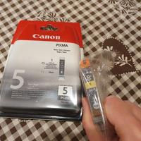 Cartucce canon pixma n.5 e n.8