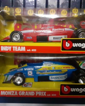 Indy Team e Monza Grand Prix F1 Burago