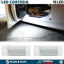 Plafoniere LED Luci cortesia Per Bmw CANbus 6500K